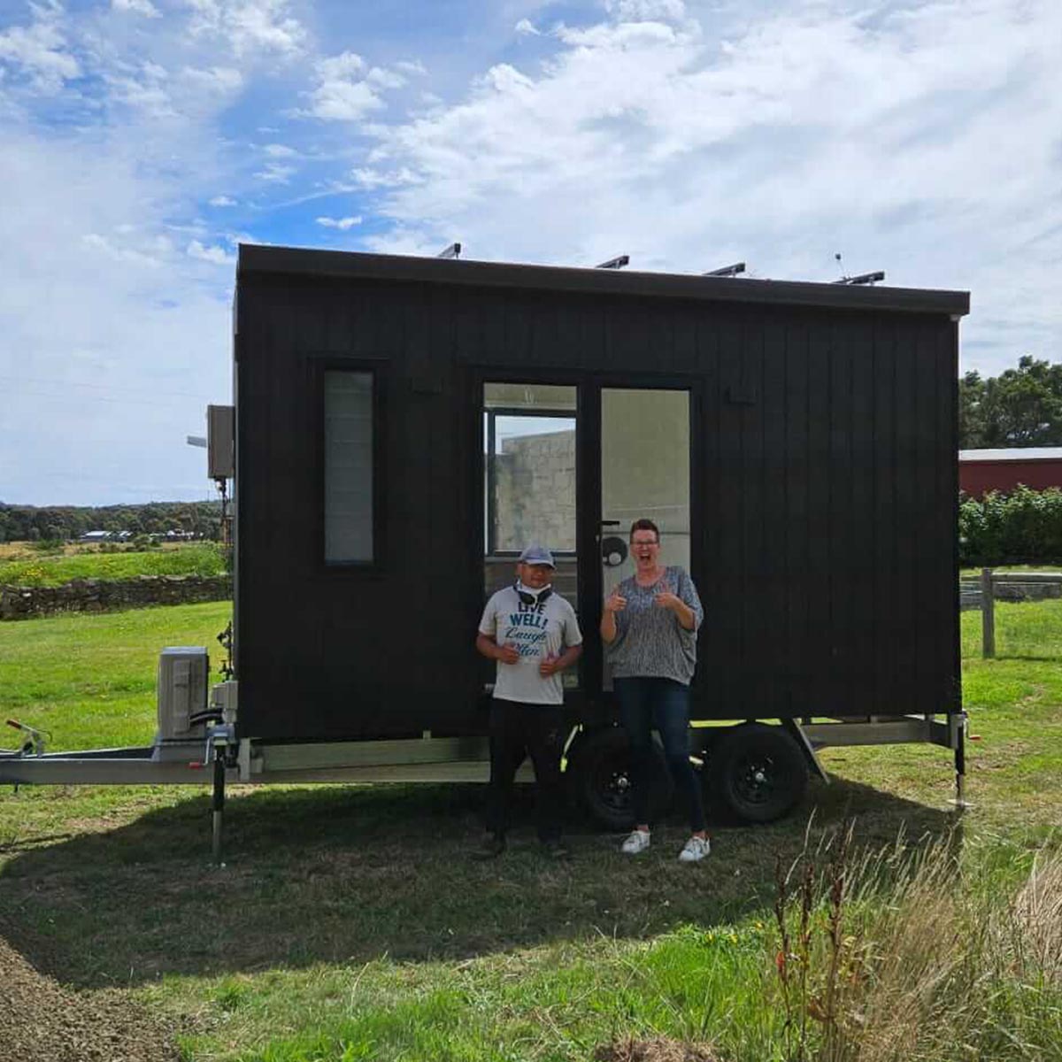 Removed Tiny Home delivered to Buninyong Victoria
