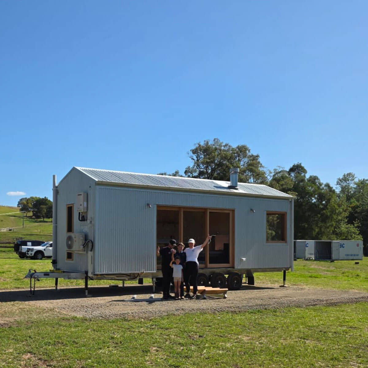 Custom Tiny tiny house delivered to Lacey's Creek Queensland