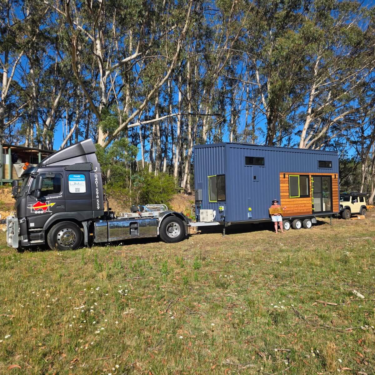 LJM Tiny Home delivered to Blue Mountains NSW
